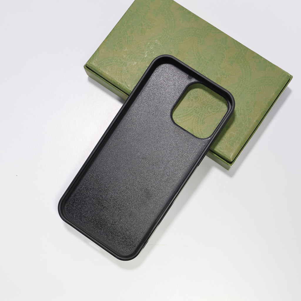 Iphone Case Ysl Leather Card Holder For 12 13 14 15 16 Pro Max Series