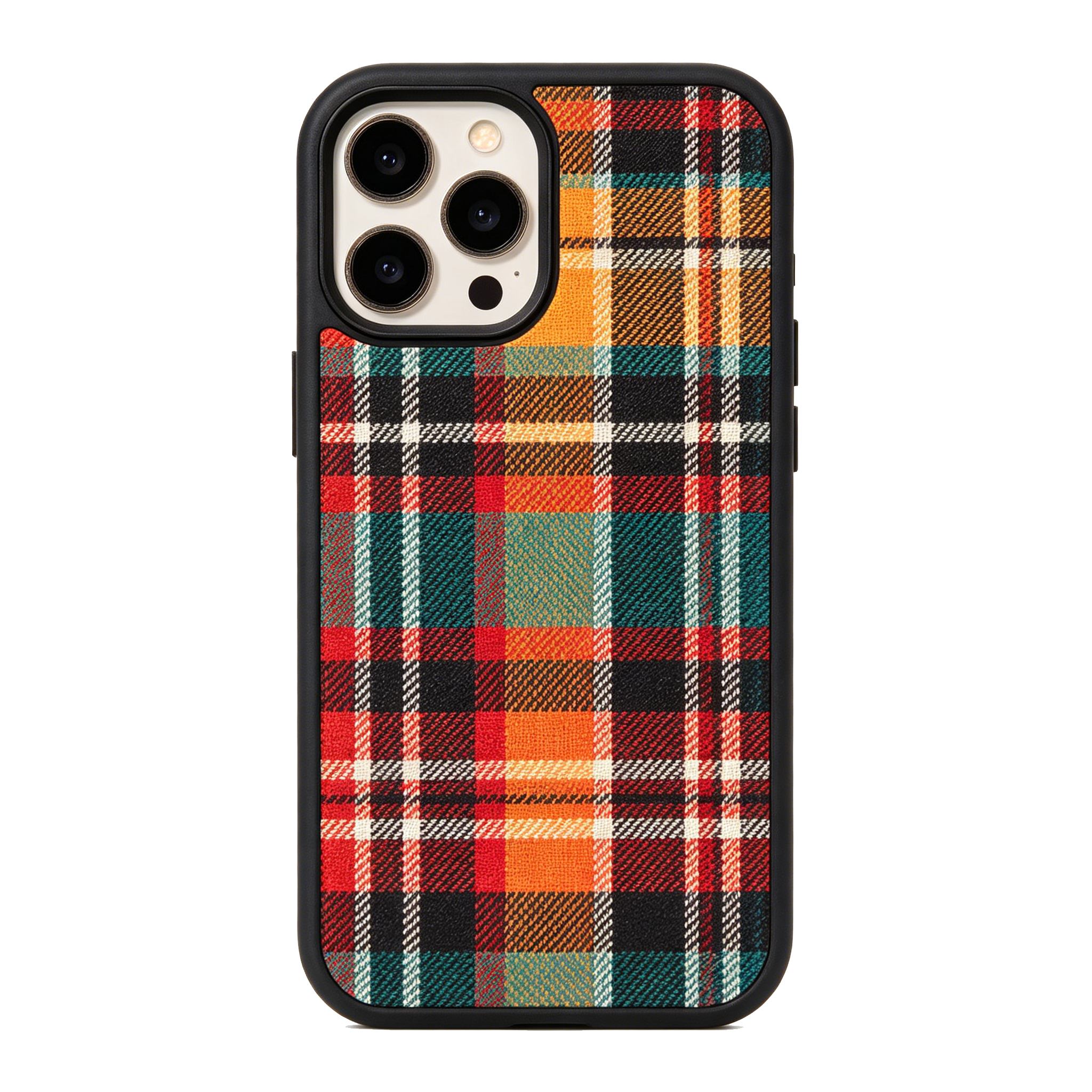 Vibrant Plaid Classic Phone Case