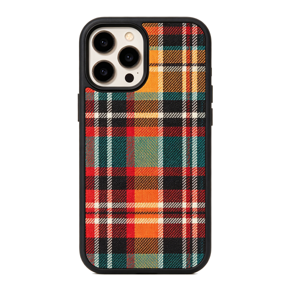 Vibrant Plaid Classic Phone Case