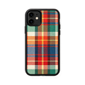 Casual Multicolour Grid Anti-Drop Cover