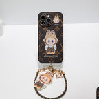 Luxury Iphone Case Labubu Style For 13-16 Pro Max Series