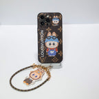 Luxury Iphone Case Labubu Style For 13-16 Pro Max Series