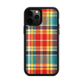 Vintage Vibrant Check Protective Shell