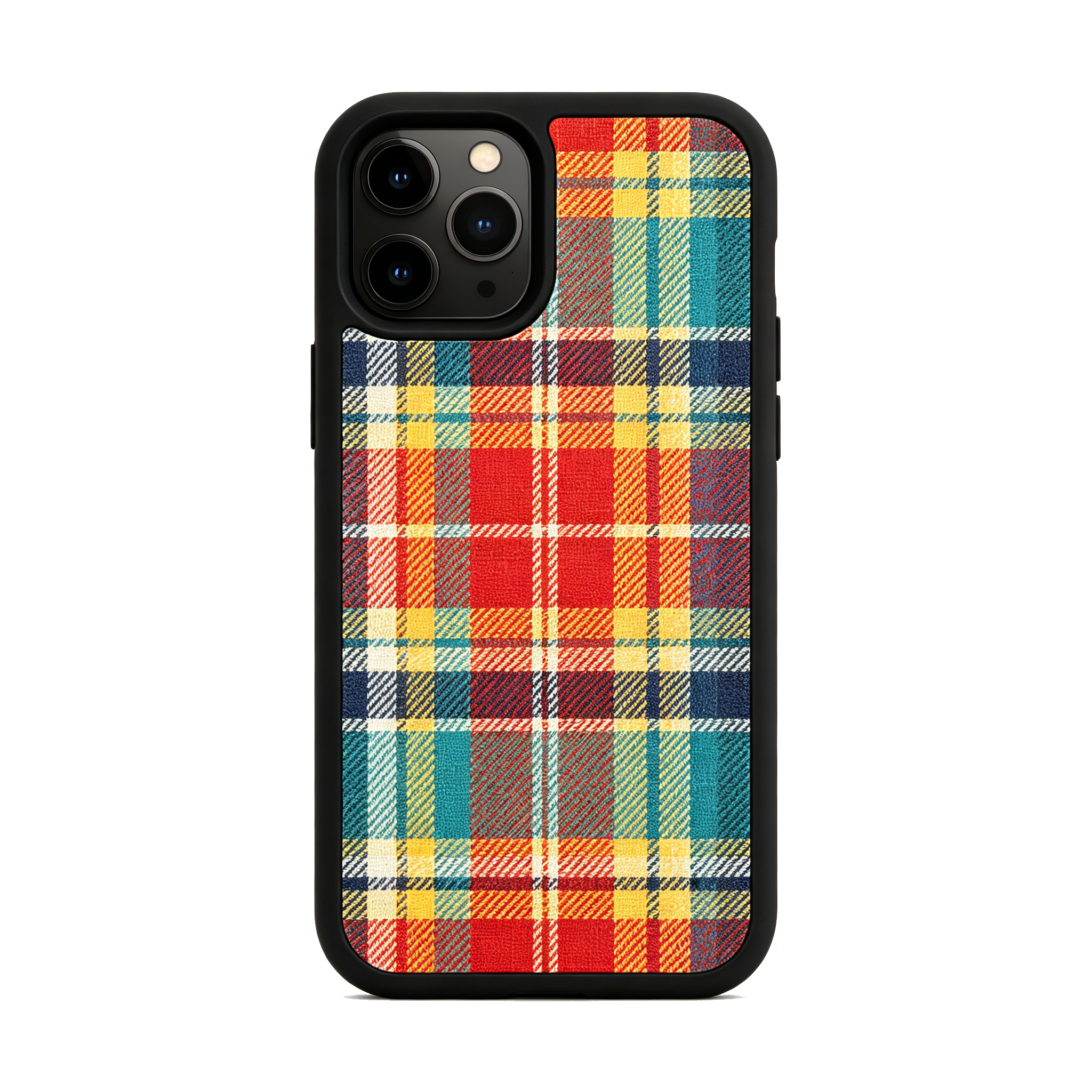 Vintage Vibrant Check Protective Shell