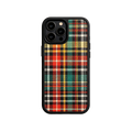 Eye-Catching Rainbow Plaid Phone Case