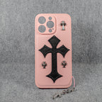 Chrome Hearts Cross Phone Case Iphone 11 12 13 14 15 Pro Max Plus