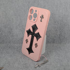 Chrome Hearts Cross Phone Case Iphone 11 12 13 14 15 Pro Max Plus