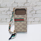 Coated Canvas Gg Crossbody Wallet Case Iphone 17/ Pro / Pro Max / Air