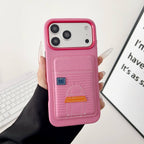 Card Holder Hermes Iphone Case 13-17 / Pro / Pro Max