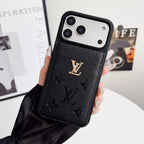 Folding Card Holder Louis V Iphone Case 12/13/14/15/16/17/Pro/Pro Max/ Plus/Air