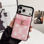 Folding Card Holder Louis V Iphone Case 12/13/14/15/16/17/Pro/Pro Max/ Plus/Air