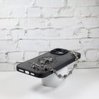 Chrome Hearts Iphone Case For 11 12 13 14 15 Pro Max Plus Series Chain Charm
