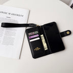 Coach Canvas Print Wallet Case Iphone 17/Pro/Pro Max/Air