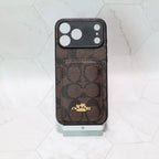 Coach Card Holder Phone Case For 12-17 / Pro / Pro Max