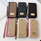 Coach Holster Wallet Case For Iphone 12-17 / Pro / Pro Max / Plus / Air