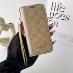 Coach Holster Wallet Case For Iphone 12-17 / Pro / Pro Max / Plus / Air