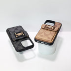 Coach Phone Case Card Holder For 12-16 Pro Max Plus