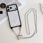 Prada Phone Case On Chain Iphone 12-17 / Pro / Pro Max / Plus / Air