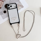 Prada Phone Case On Chain Iphone 12-17 / Pro / Pro Max / Plus / Air