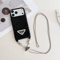 Prada Phone Case On Chain Iphone 12-17 / Pro / Pro Max / Plus / Air