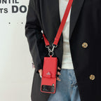 Crossbody Wallet Case Prada Style Samsung Z Flip 3/4/5/6/7