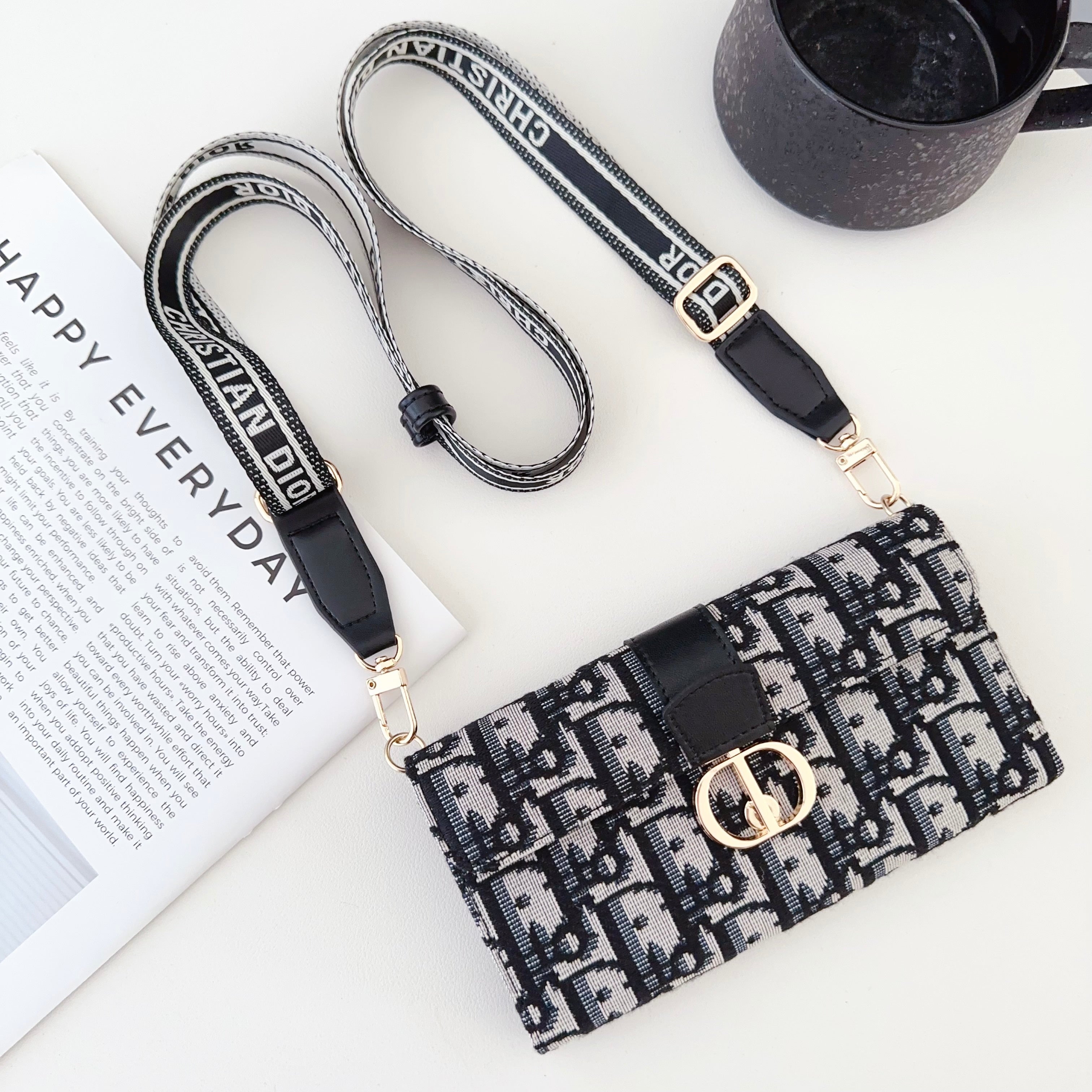Crossbody Wallet Dr Phone Case For Samsung S23-26 / Plus / Ultra