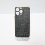 Fendi Electroplated Iphone Case For 12-17 Pro Max Plus