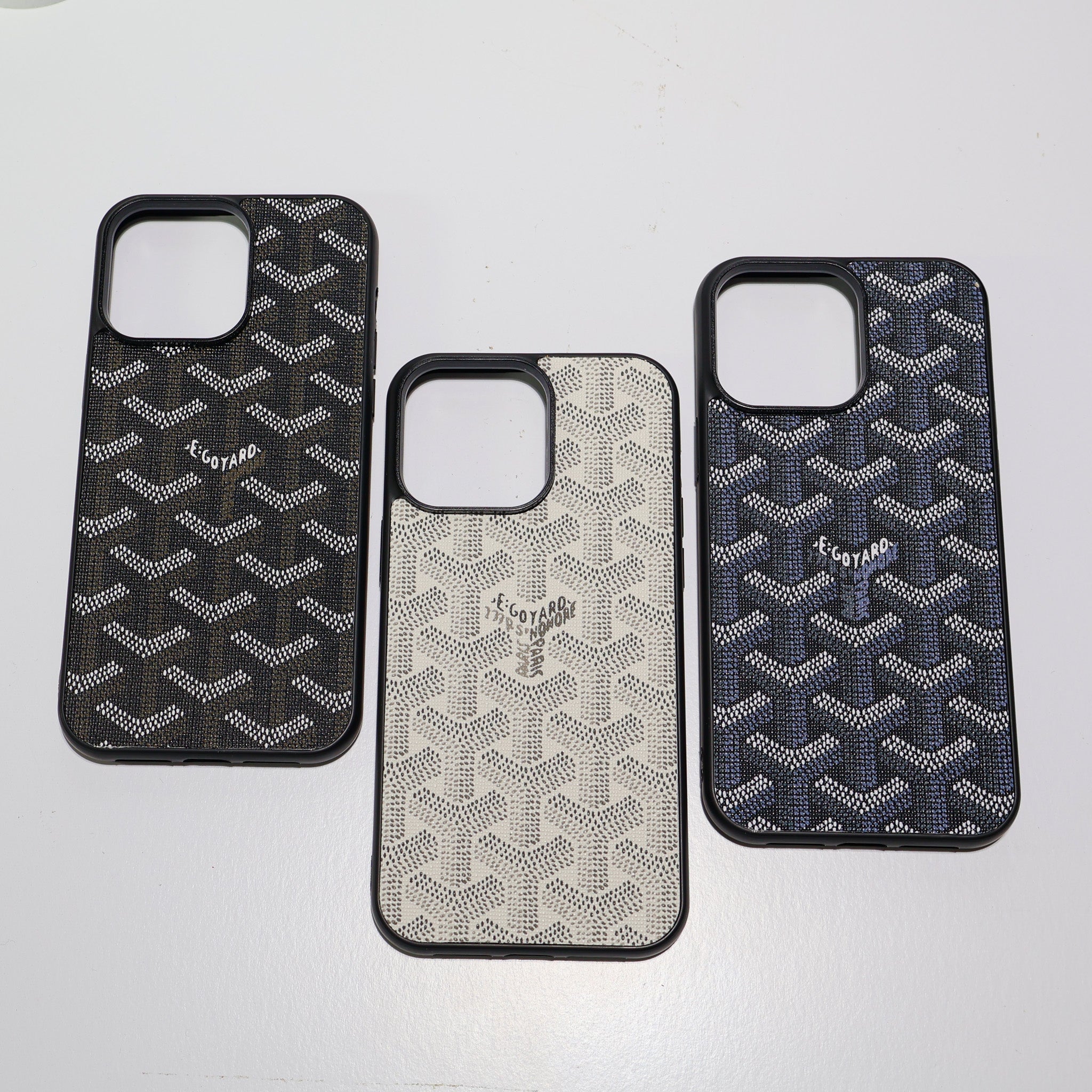 Goyard Phone Case For Iphone 13 14 15 16 Pro Max Plus Series
