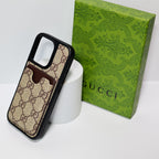 Card Holder Gucci Case For Iphone 12-16 Pro Max Plus