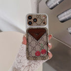 Gg Style Phone Case Magnet Card Holder Iphone 13-17 / Pro / Pro Max / Plus / Air