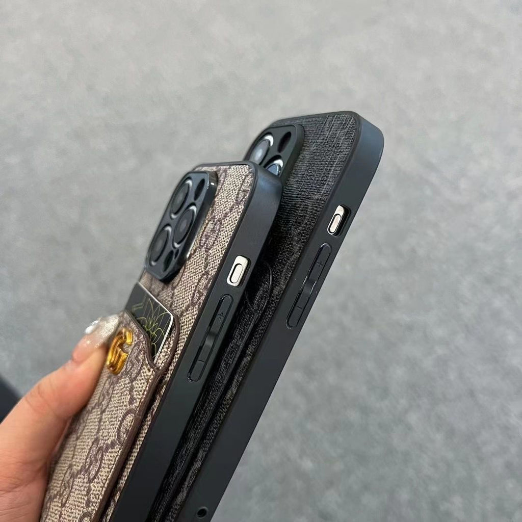 Gucci Phone Case Iphone 14 Pro Max 12 13 14 15 16 Card Holder