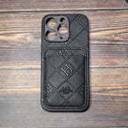 Hrm Leather Phone Case Cardholder For Iphone 12 13 14 15 16 Pro Max Series