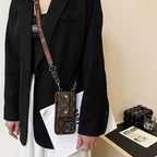 Luxury Phone Wallet Crossbody Style Lanyard For Iphone 12 – 16 Pro Max Plus Series