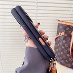 Lv Classic Monogram Iphone Case Crossbody For 13-17 / Pro / Pro Max