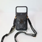 Lv Crossbody Iphone 17 Series Case Card Holder