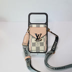 Lv Crossbody Iphone 17 Series Case Card Holder
