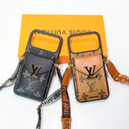 Lv Crossbody Iphone 17 Series Case Card Holder