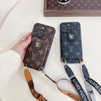 Lv Crossbody Phone Case For Iphone 12-16 Pro Max Plus