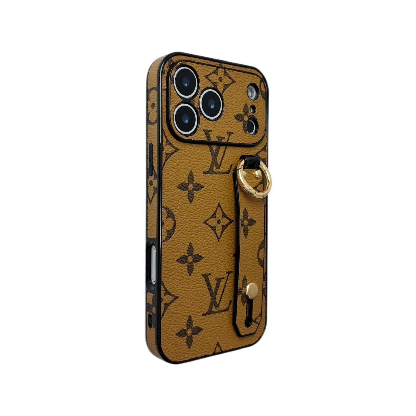 Lv Hand Strap Back Cover Case For 13-17 / Pro / Pro Max / Plus / Air