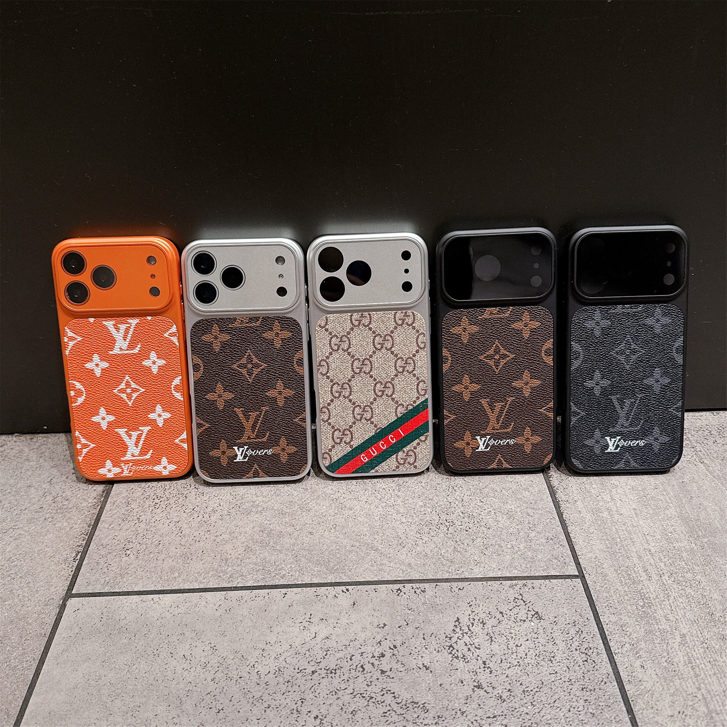 Lv Lens Protection Iphone Case 14-17 / Pro / Pro Max