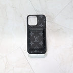 Louis V Magsafe Iphone Case Card Holder For 12-16 Pro Max Plus