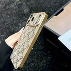 Lv Phone Case Iphone 17 / Pro / Pro Max / Air / Electroplated