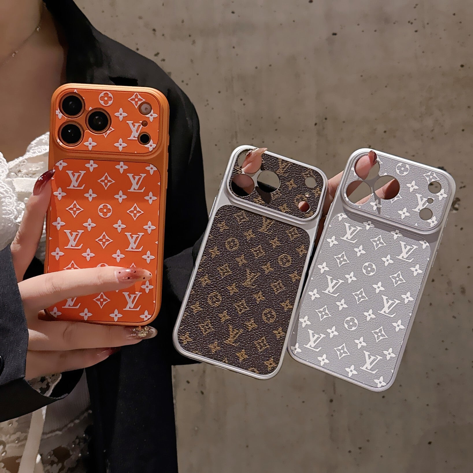 Lv Small Monogram Iphone Case 14-17 / Pro / Pro Max