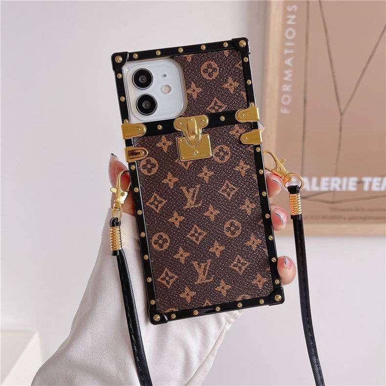 Lv Trunk Phone Case For Iphone 11 12 13 14 15 Pro Max Plus Series