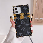 Lv Trunk Phone Case For Iphone 11 12 13 14 15 Pro Max Plus Series