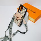 Lv Samsung Galaxy Crossbody Phone Case For S22-26 Ultra Plus