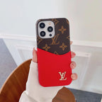 Iphone 14 Pro Max Louis Vuitton Case Card Holder For Iphone 12 13 14 15 16 Pro Max Plus