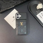 Louis Vuitton Iphone Case 16 / 16 Plus Folding Wallet Card Slot