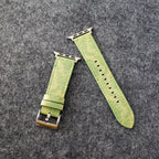 Fashion Gg Apple Watch Band Wrist Strap / Light Green
