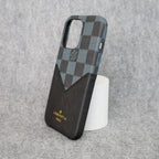 Black Checkered Phone Case For Iphone X 11 12 13 14 Pro Max Series